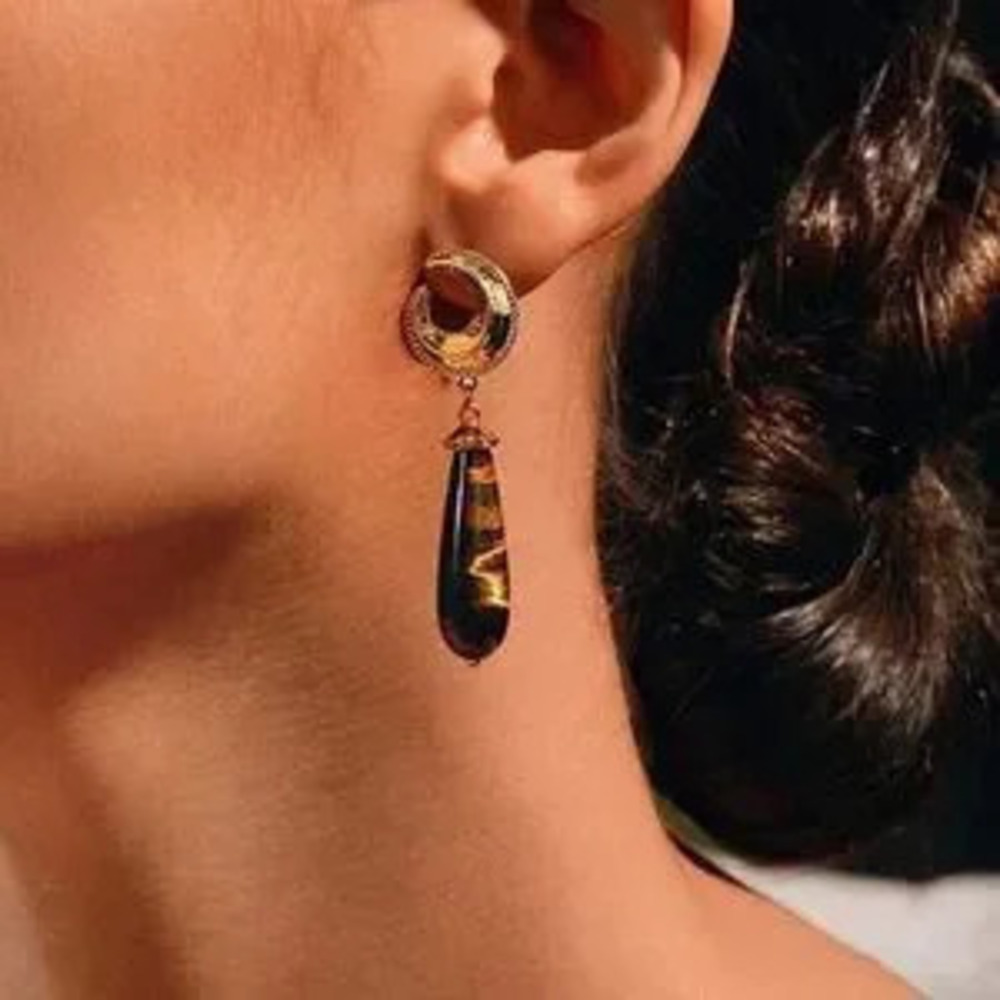 Boho moon Earrings?N1808